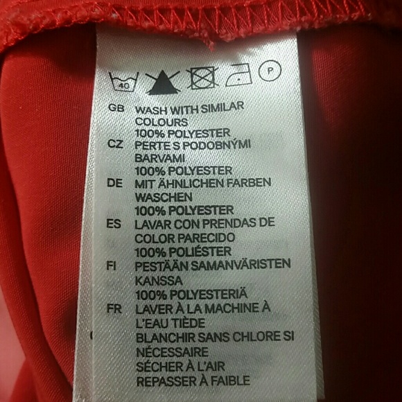 H&M Sleeveless Color Block Dress Size 4 - Picture 7 of 7